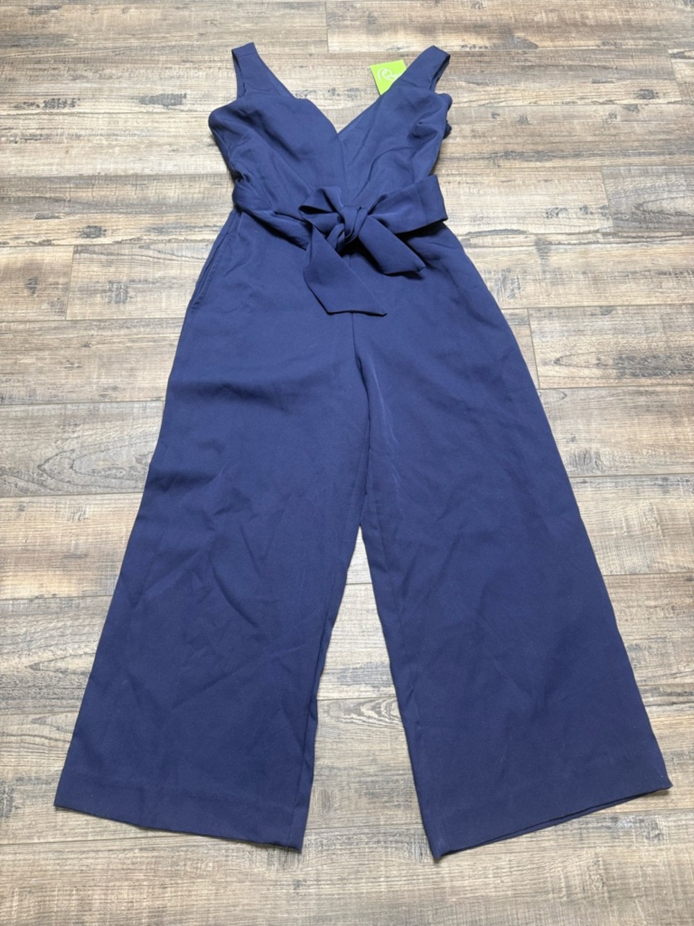 Sam Edelman Jac Navy Blue Women's V-Neck Jumpsuit